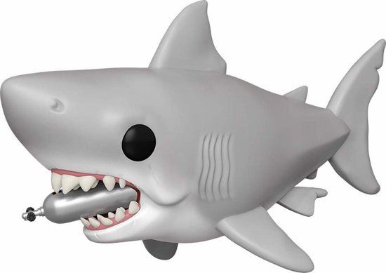 Jaws Funko Pop! Great White Shark with diving tank (Oversized) Vinylfiguur 759