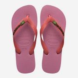 Havaianas Brasil Logo Teenslipper Roze Unisex 37/38