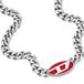 Diesel DX1446040 Heren Collier - Zilverkleurig