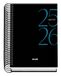 DOHE Schoolagenda 2025-2026 A6 Zwart