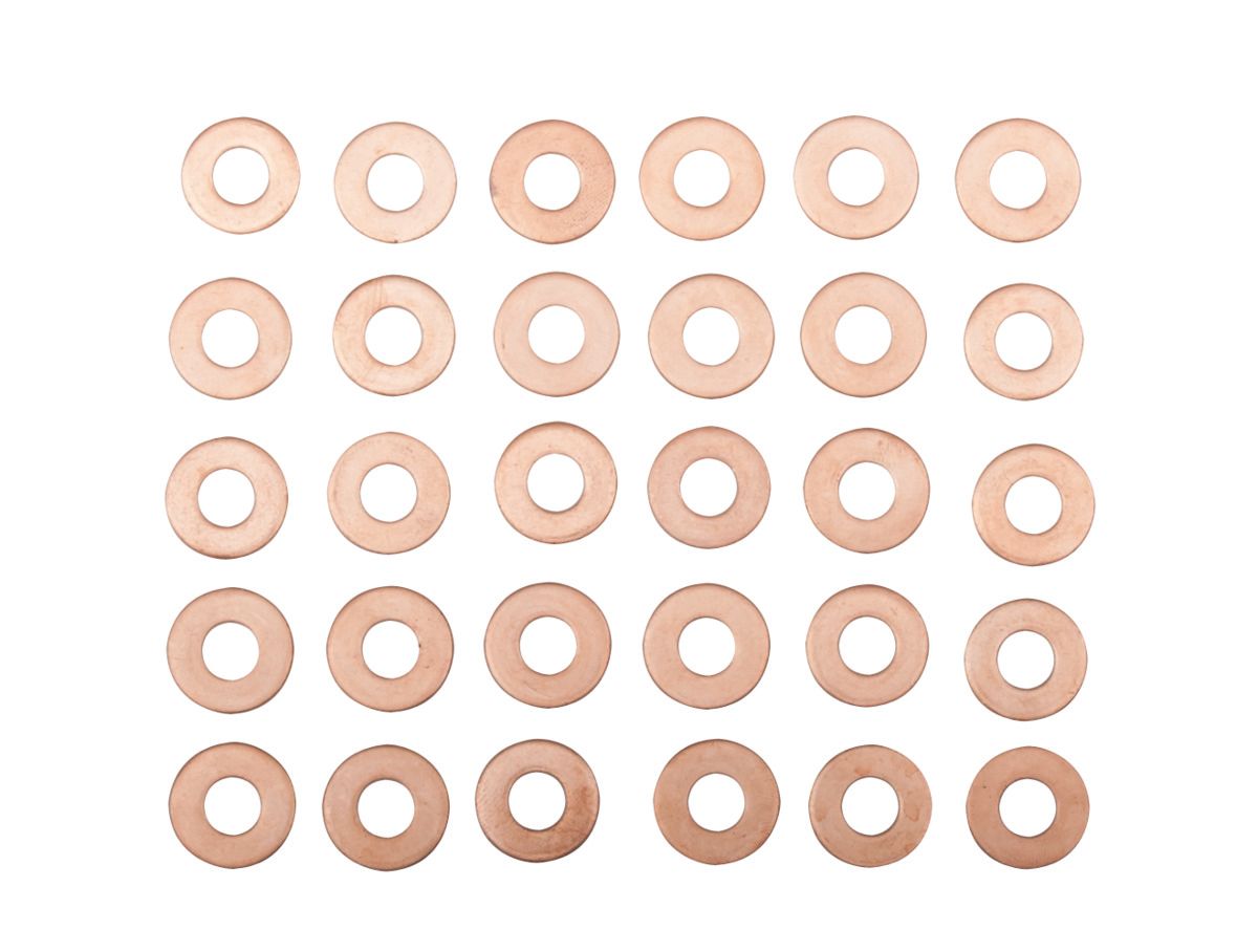 Bahco Sets van 30 ringen voor injectoren 15 mm x 7.5 mm x 3 mm - BE1305P450WS06
