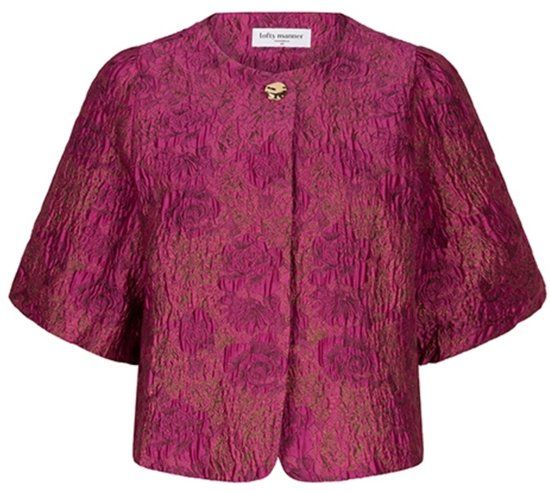 Lofty Manner Blazer Jacket Gianna Re41 Paars Dames Maat XL
