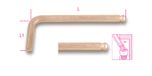 Beta Ball head offset hexagon key wrenches, sparkproof 96BA/BP 12