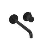 Hotbath Cobber afbouwdeel wastafelkraan - zonder waste - PVD - geborsteld zwart CB105EXT25MBP