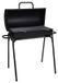 barbecue Progarden Barbecue op wielen zwart staal 60 x 30 x 70 cm