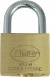 Amig Hangslot met 2 sleutels - 35 mm - messing - kofferslot