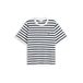 Tommy Hilfiger gestreepte T-shirt - wit