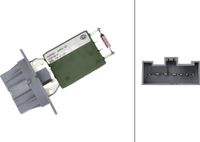 HELLA Widerstand für Innenraumgebläse, 12V, 5-polig, passend u.a. für PEUGEOT 206