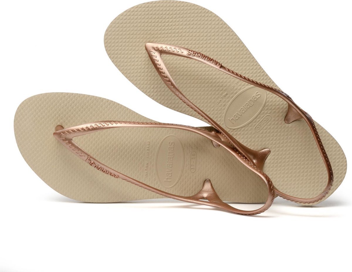 Havaianas Sunny II Dames Slippers - Sand Grey - Maat 37/38