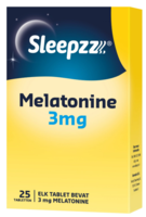 Sleepzz Melatonine 3 mg - 8711744051341