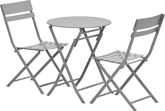 Garden Impressions Alfa – balkonset 3-delig – taupe