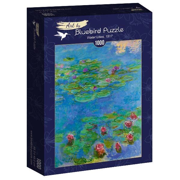 Bluebird Puzzle Claude Monet - Water Lillies Puzzel (1000 stukjes)