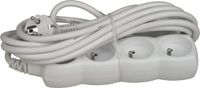 Universeel Chacon 4-socket plugboard without power switch (5 m)