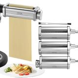 VEVOR Pasta Roller Cutter Set voor KitchenAid Staande Mixer