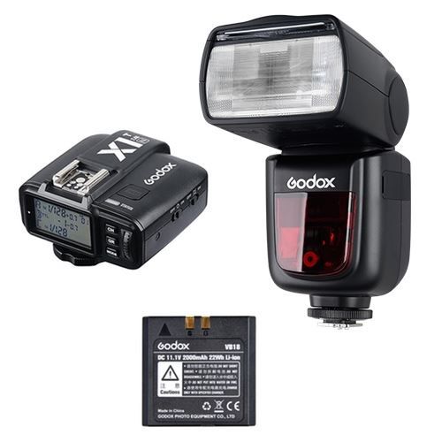Godox Speedlite V860II Oly/Pan Trigger Kit - 8718485904202