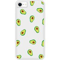Avocats Bedrukt siliconen hoesje compatibel met iPhone 8