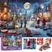 Puzzle de Noël calendrier de l'Avent 1008 pièces - 24 boîtes - 50 x 70 cm - Adultes