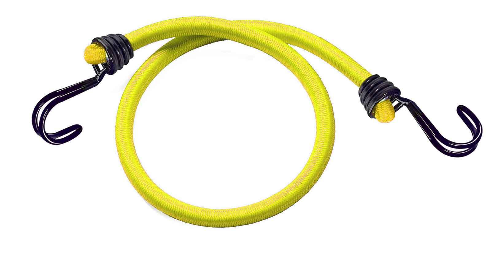 Masterlock Twin Wire-snelbinder van 100 cm x 8 mm; set van 2 zwart, geel