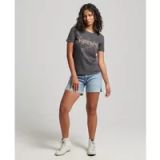 Superdry Vintage Merch Store Skinny T-shirt Dames T-shirts