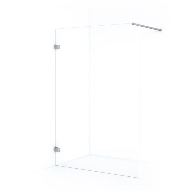 Maxaro Inloopdouche Diamond 130cm 8mm Helder Veiligheidsglas Chroom