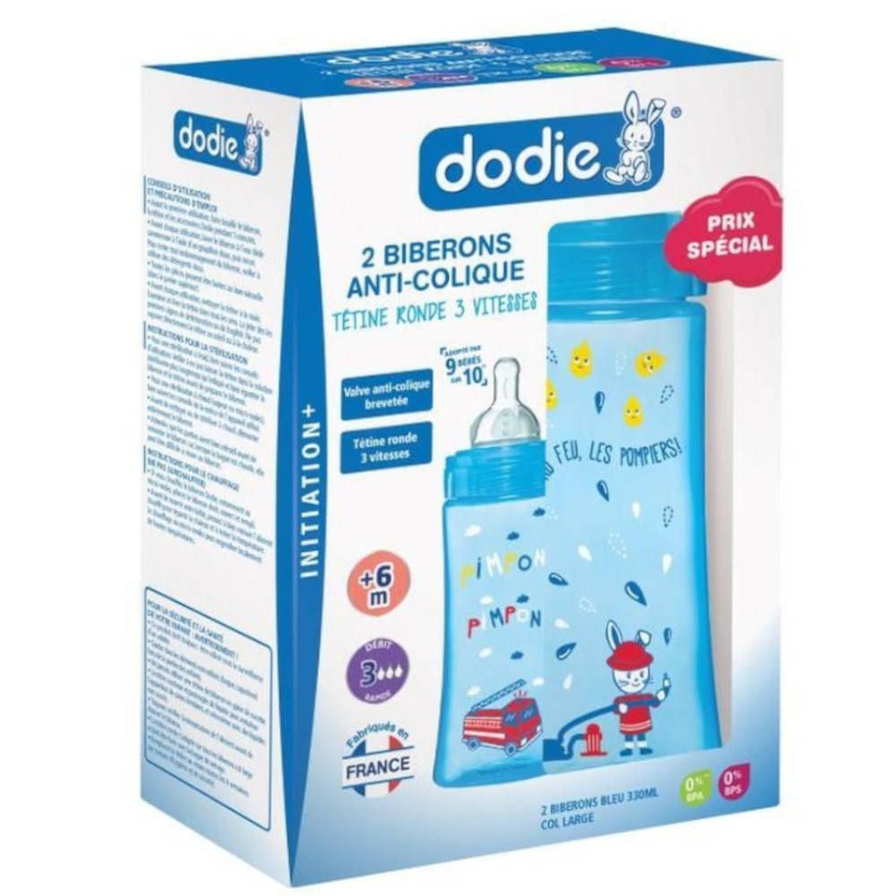 Dodie Initiation+ Brandweer Gift Set Blue from 6 Months 1 set