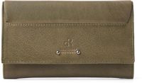dR Amsterdam Dames Portemonnee Overslag Tampa 93159 Olive
