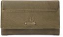 dR Amsterdam Dames Portemonnee Overslag Tampa 93159 Olive