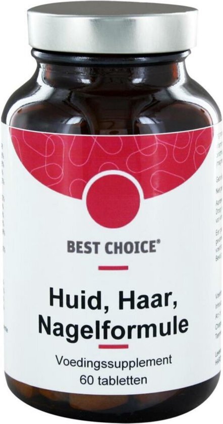 Best Choice Huid Haar & Nagelformule Tabletten 60 st