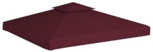 Bordeaux Rood Tuinpaviljoen 3 x 3 meter waterdicht