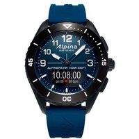 Alpina Alpinerx Alive Smartwatch 45mm Rubber Blauw