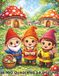 Quaderno da Disegno per Bambini – Gnomi Magici: 120 pagine bianche per disegnare liberamente + immagini da colorare gnomi magici bonus • Libro creativo 4-8 anni