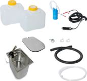 12V Set pour évier pour camping-cars, évier, couvercle d'évier, adapté pour Mercedes Sprinter, 10 litres