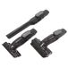 Paxanpax PFC1429 Shark 3-delige stofborstel, bekleding spleetgereedschap accessoireset past IZ201, IZ202, IZ251, IZ252, kunststof