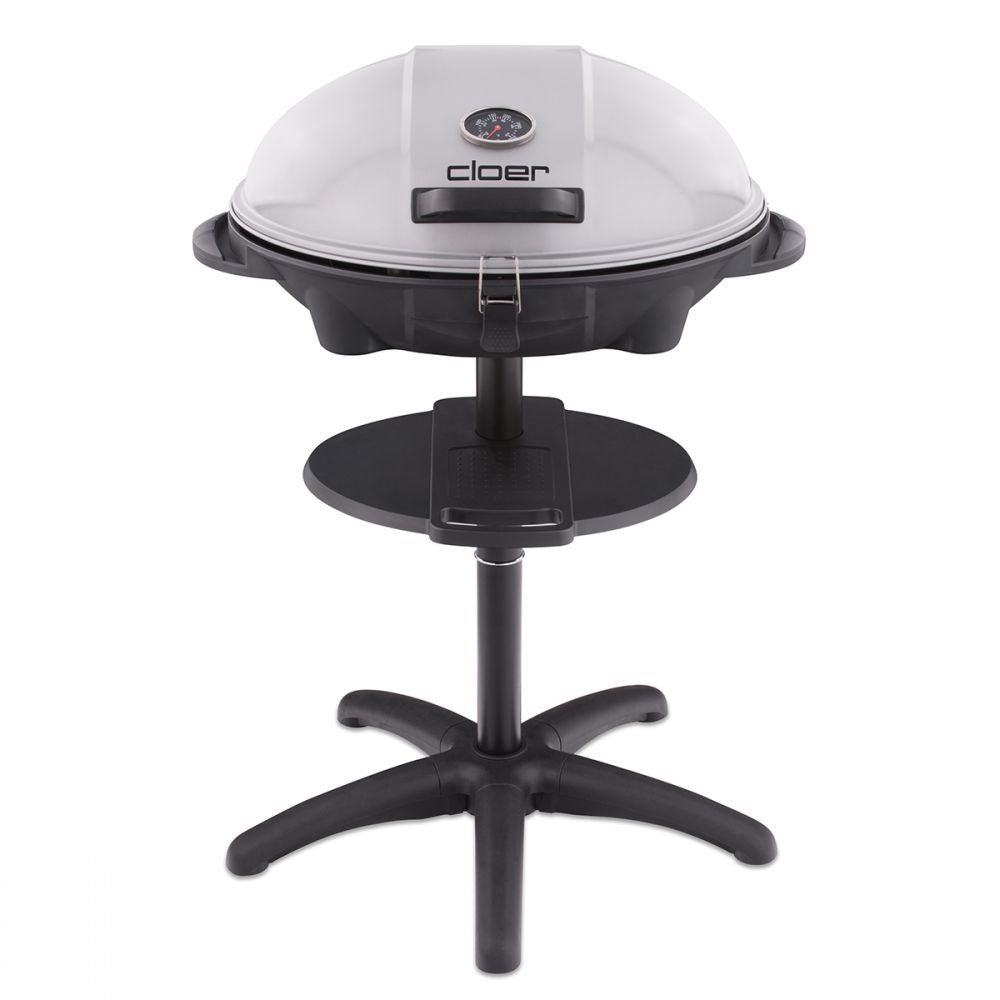 Cloer 6789 Kamado-barbecue/grill - Zwart/Zilver - Elektrisch