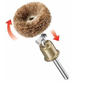 Dremel EZ SpeedClic schuur-polijstschijven - 25 mm - korrel 180 & 280