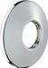 Delabie 2 x Rosace avec filetage F3/4 Ø60 H.12 INOX