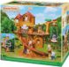 Sylvanian Families Baumhaus, Spielhaus mit Schaukel und Rutsche, geeignet für Babys, Ferienhaus
