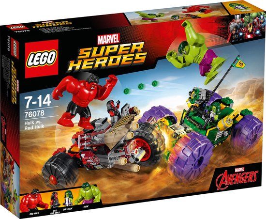 LEGO Marvel Super Heroes Avengers Hulk vs. Red Hulk 76078