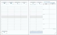 EXACOMPTA SAS 22 Non Stop 2026/2027 Bureauagenda Zwart 225 x 185 mm