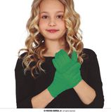 Fiestas Guirca Groene Handschoenen Kinderen 17 cm