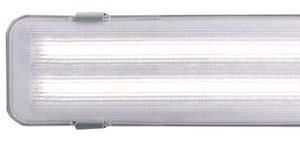 Enzo Nordlux LED SWD Armatuur WORKS met 2x LED tube 24W 4000K wit 150cm - 4804305