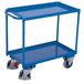 Variofit Trolley met 2 metalen plateaus - Draagvermogen 400 kg