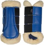 HKM Comfort Mesh Beenbeschermers Koninklijk Blauw L