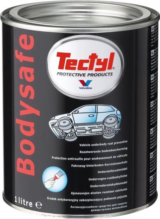 Valvoline Tectyl Bodysafe 1Ltr -met kwast aanbrengen