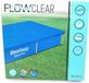 Bestway 58103 Überdachung für rechteckiges Schwimmbecken, Stahl, 221 x 150 cm