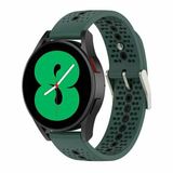 By Qubix Qubix - Geschikt voor Garmin Venu 4 - 45mm - Dot Pattern bandje - Groen - Smartwatch bandje 22mm