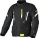 Macna Ultimax 2.0 veste de moto imperméable en textile, noir/néon-jaune/anthracite, taille XL