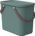 Rotho Prullenbak 25L Donkergroen
