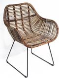 Woonexpress Rotan Kuipstoel Wit