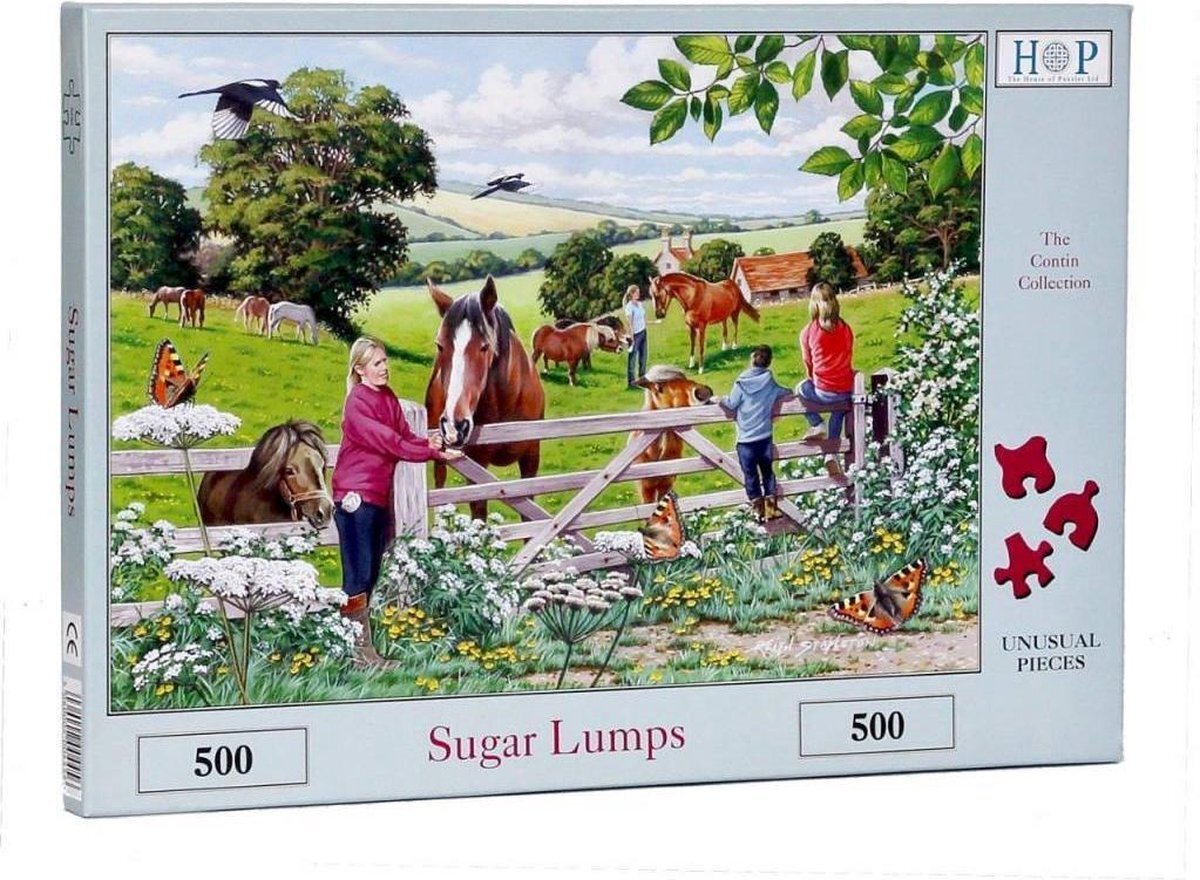 House Of Puzzles Sugar Lumps Puzzel 500 stukjes